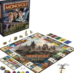 Monopoly Harry Potter Edition - Dansk Norsk - Hasbro F9422