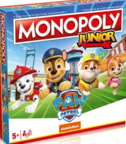 Monopoly Junior - Paw Patrol - Dansk Og Svensk