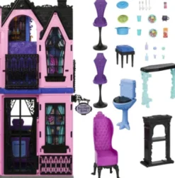 Monster High - Boo-Tique Hotel - Dukkehus - Fold & Store