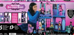 Monster High - Boo-Tique Hotel - Dukkehus - Fold & Store
