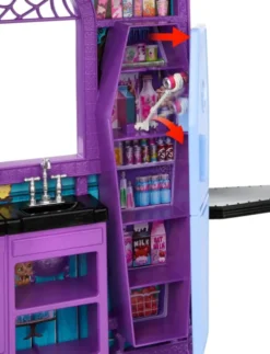 Monster High - Boo-Tique Hotel - Dukkehus - Fold & Store