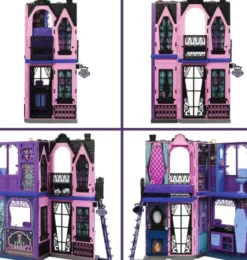 Monster High - Boo-Tique Hotel - Dukkehus - Fold & Store