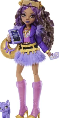Monster High - Clawdeen Wolf Core Doll - Dukke Med Tilbehør