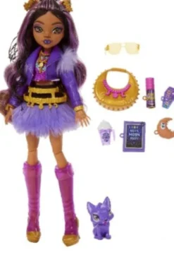 Monster High - Clawdeen Wolf Core Doll - Dukke Med Tilbehør