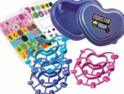 Monster High - Clawsome Nail Art - Neglesæt Til Børn - Clementoni