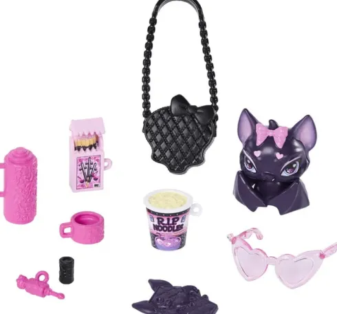 Monster High - Draculaura Core Doll - Dukke Med Tilbehør
