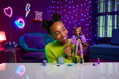 Monster High Dukke - Clawdeen Wolf