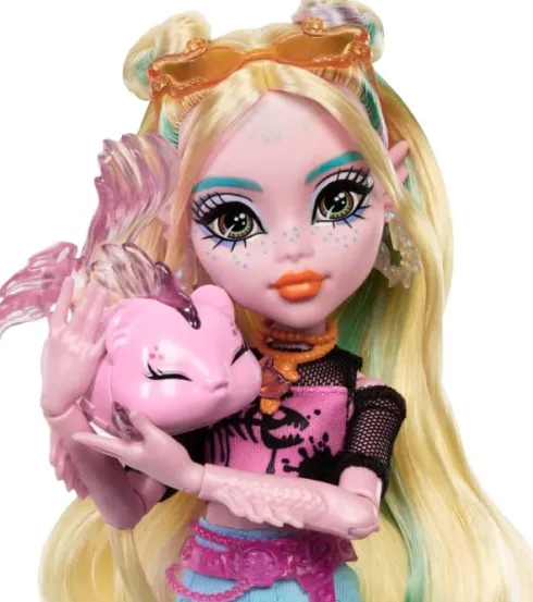 Monster High Dukke - Lagoona Blue