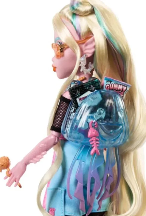 Monster High Dukke - Lagoona Blue