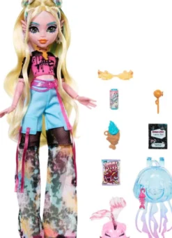 Monster High Dukke - Lagoona Blue