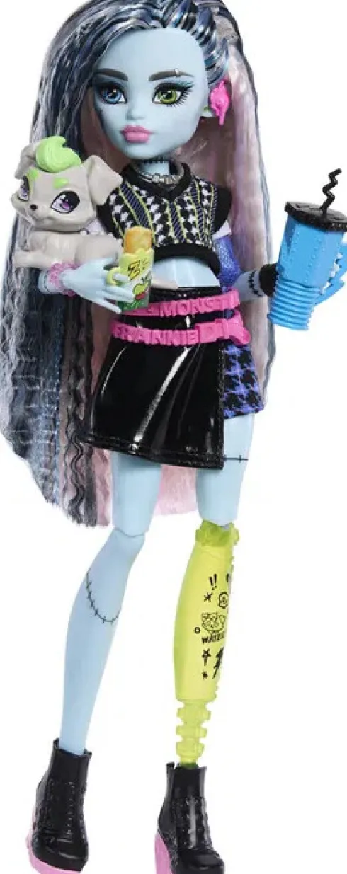 Monster High - Frankie Stein Core Doll - Dukke Med Tilbehør