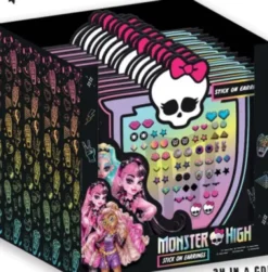 Monster High - Klistermærke Øreringe - Assorteret - Mattel