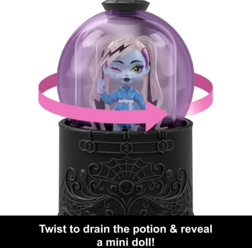 Monster High - Potions Krystalkugle Med Dukke - Assorteret