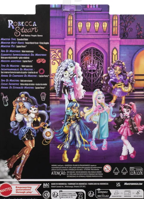 Monster High - Robecca Steam Core Dukke - Mattel Jmb81