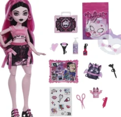 Monster High - Self-Scare Secrets Draculaura Dukke - Mattel Jhk43