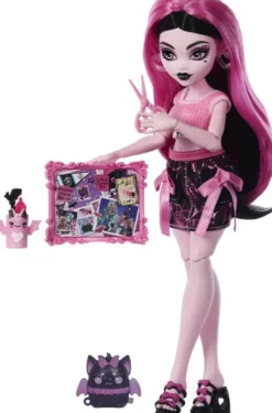Monster High - Self-Scare Secrets Draculaura Dukke - Mattel Jhk43