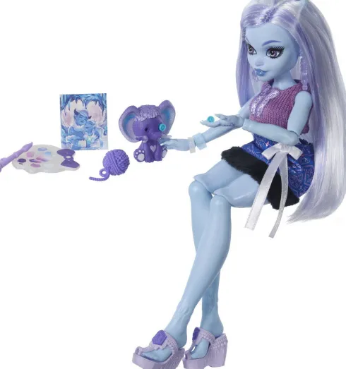 Monster High - Self-Scare Secrets Abbey Dukke Legesæt - Mattel