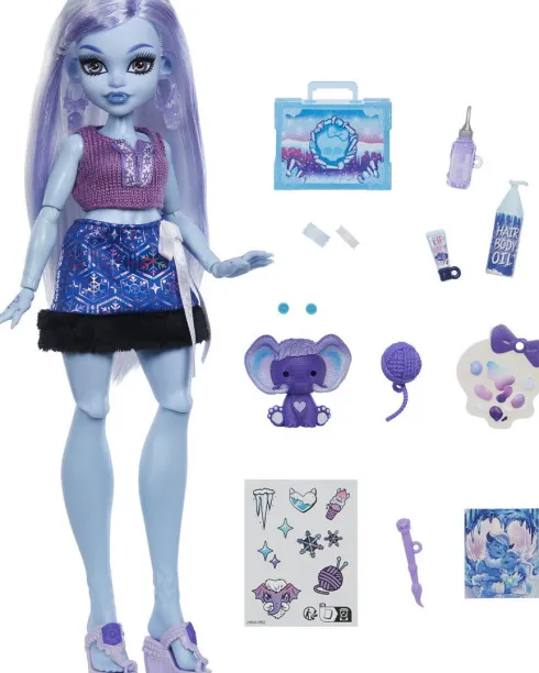 Monster High - Self-Scare Secrets Abbey Dukke Legesæt - Mattel