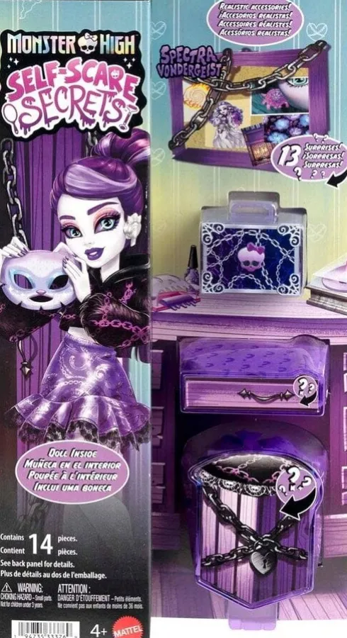 Monster High - Self-Scare Secrets - Spectra Wave 2 - Mattel Jhk46