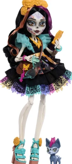 Monster High - Skelita Calaveras Core Dukke - Mattel Jhk34