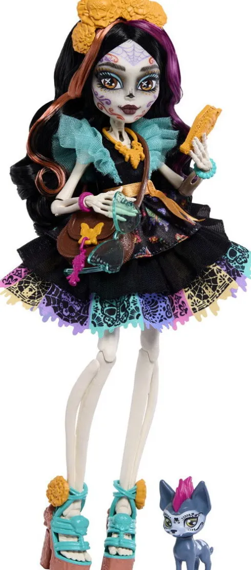 Monster High - Skelita Calaveras Core Dukke - Mattel Jhk34