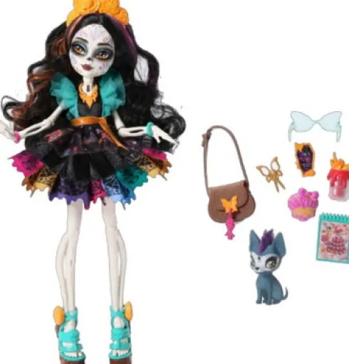 Monster High - Skelita Calaveras Core Dukke - Mattel Jhk34