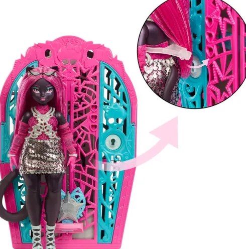 Monster High - Skulltimate Secrets - Catty Noir Dukke
