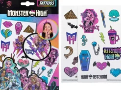 Monster High - Tattoos - Tatoveringer - Assorteret - Mattel