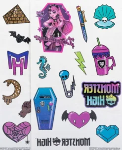 Monster High - Tattoos - Tatoveringer - Assorteret - Mattel