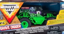 Monster Jam Bil - Grave Digger - Fjernstyret Monster Truck