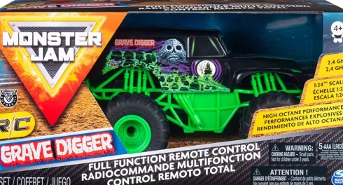 Monster Jam Bil - Grave Digger - Fjernstyret Monster Truck
