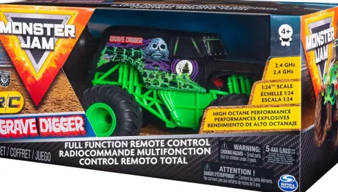 Monster Jam Bil - Grave Digger - Fjernstyret Monster Truck
