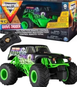 Monster Jam Bil - Grave Digger - Fjernstyret Monster Truck