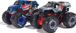 Monster Jam - Captain America Vs. Winter Soldier - 1:64 - 2-Pak
