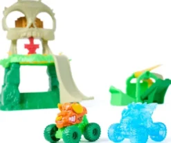 Monster Jam - Mini Jams Crash 'N Crumble Jungle Playset