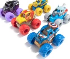 Monster Jam - Mini Jams - Marvel Monster Truck - 5-Pak