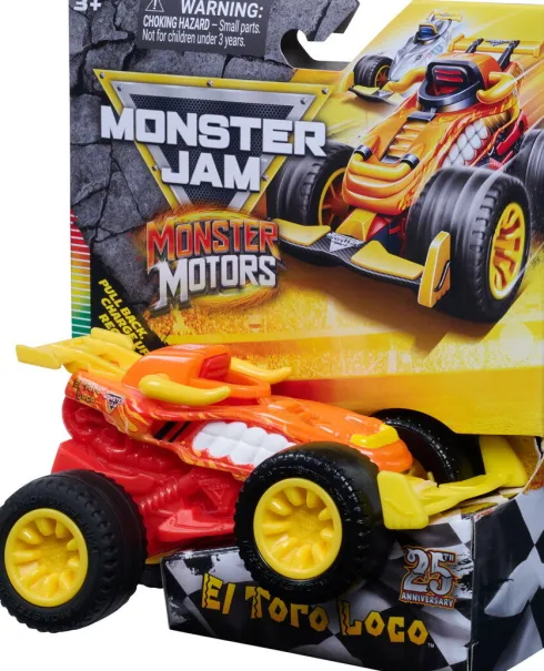 Monster Jam - 1:64 Monstermotors 1Pk Assorterede