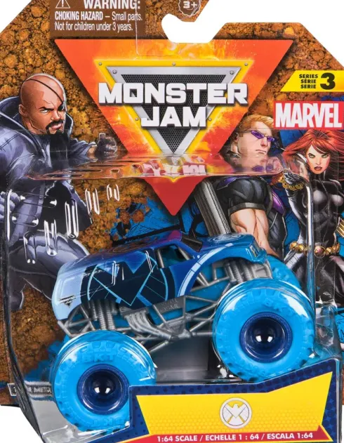 Monster Jam - Monster Truck Bil - 1:64 - Marvel - Shield