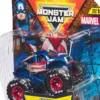 Monster Jam - Monster Truck Bil - 1:64 - Marvel Captain America