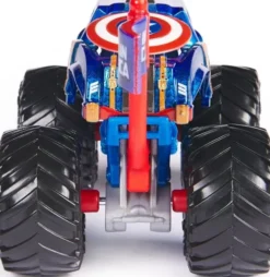 Monster Jam - Monster Truck Bil - 1:64 - Marvel Captain America