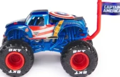 Monster Jam - Monster Truck Bil - 1:64 - Marvel Captain America