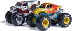 Monster Jam - Monster Trucks - 1:64 - Iron War Machine - 2 Pak