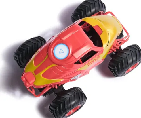 Monster Jam - Rc Monster Truck Bil - 1:24 - Marvel Iron Man