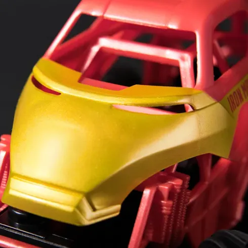 Monster Jam - Rc Monster Truck Bil - 1:24 - Marvel Iron Man
