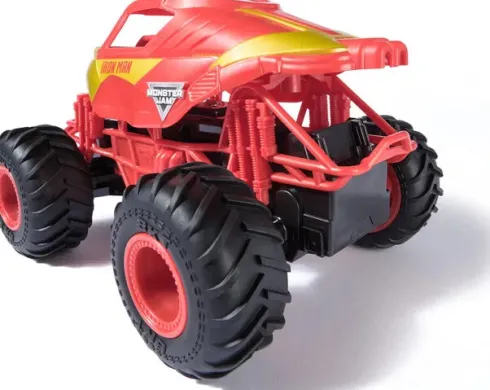 Monster Jam - Rc Monster Truck Bil - 1:24 - Marvel Iron Man