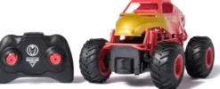 Monster Jam - Rc Monster Truck Bil - 1:24 - Marvel Iron Man