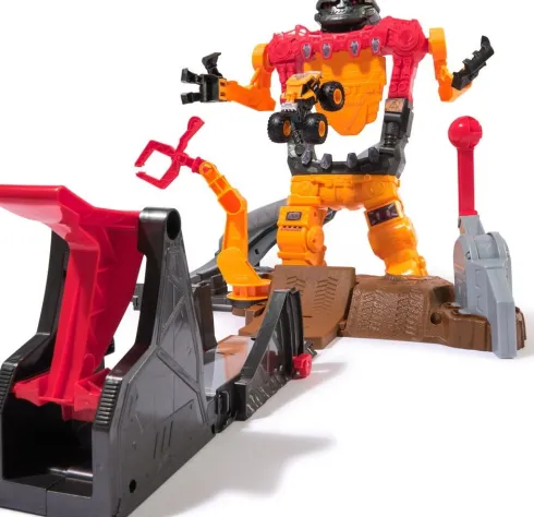 Monster Jam - 1:64 Smash & Bash Smashbot Legesæt