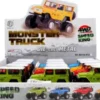 Monster Truck Jeep Med Pull - Back - Assorterede Farver