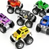 Monster Truck Med Lyd Og Lys - Metal - Assorteret