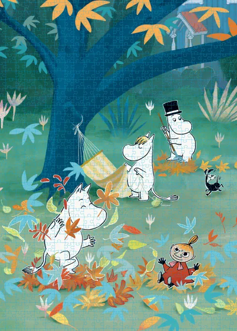 Moomin Art Puzzle - Mumi Puslespil - 1000 Brikker